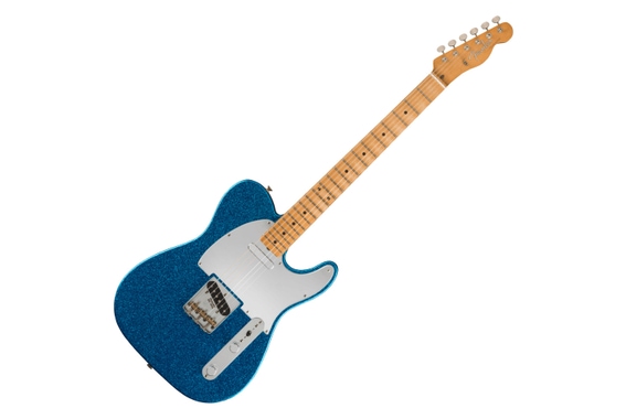 Fender J Mascis Telecaster MN Bottle Rocket Blue Flake  - 1A Showroom Modell (Zustand: wie neu, in OVP) image 1