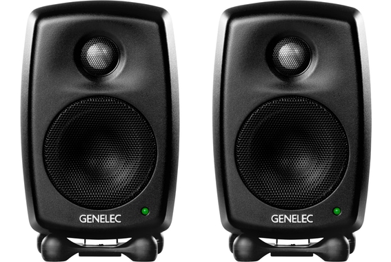 Genelec 8010A Schwarz Paar image 1