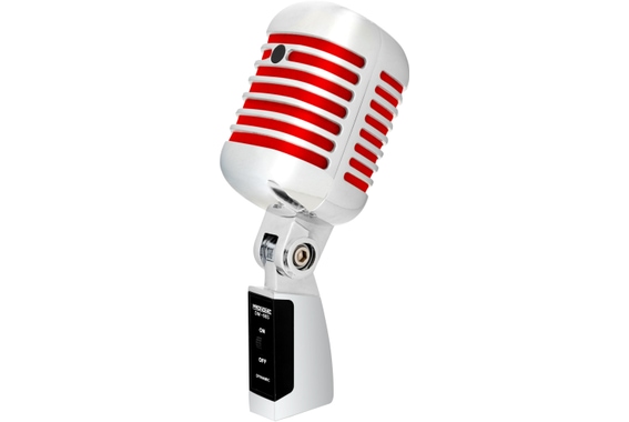 Pronomic DM-66S Elvis Microfono dinamico rosso image 1