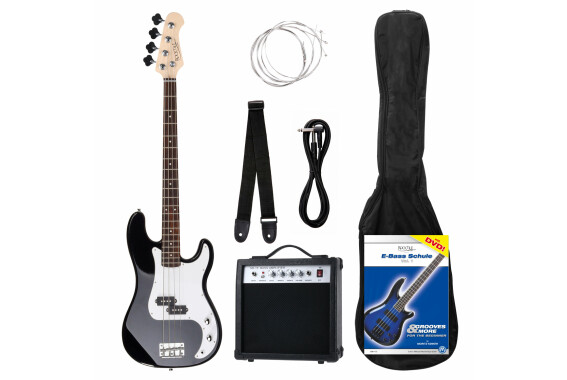 Rocktile Groovers Pack PB E-Bass Black  - Retoure (Zustand: akzeptabel) image 1