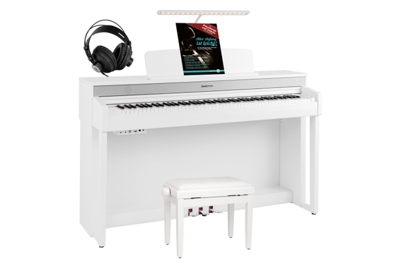 Steinmayer DP-361 WM Pianoforte digitale bianco opaco Premium Set image 1