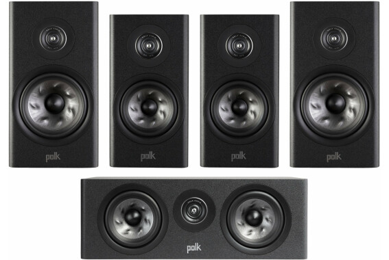 Polk R200 BK Reserve Surround HiFi Lautsprecher Set image 1