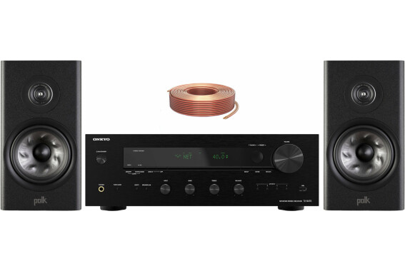 Onkyo TX-8470 / Polk R200 HiFi Stereoanlage Set image 1