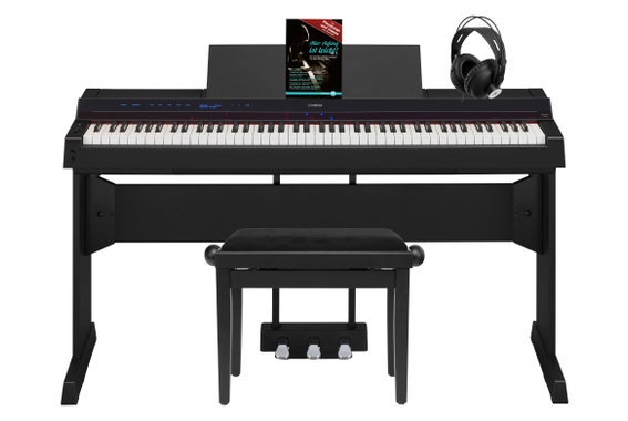 Yamaha P-S500B Stage Piano Schwarz Home Set image 1