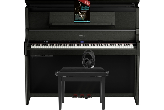 Roland LX9-CH E-Piano Anthrazit Set image 1
