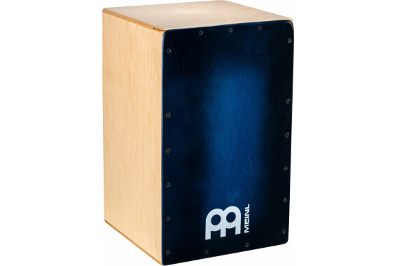 Meinl Percussion Snarecraft Series Snare Cajon 100 Special Edition Blue Burst image 1