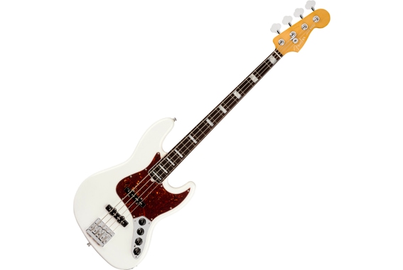 Fender American Ultra Jazz Bass RW Arctic Pearl image 1