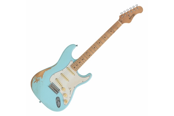 Rocktile Vinstage ST-RMGN E-Gitarre Bright Sky Blue  - Retoure (Zustand: sehr gut) image 1