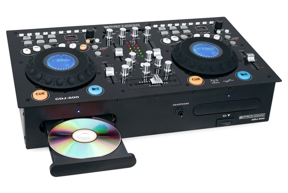 Pronomic CDJ-500 Full-Station Doppel DJ CD-Player  - Retoure (Zustand: sehr gut) image 1