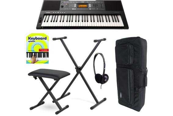Yamaha PSR-A350 Oriental Keyboard Deluxe Set image 1