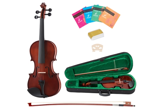 Classic Cantabile VP-100 4/4 Violinenset Natur  - Retoure (Zustand: gut) image 1