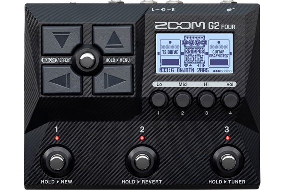 Zoom G2 FOUR Guitar Multi-Effects Pedal image 1