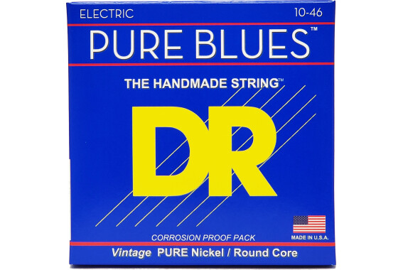 DR Strings Pure Blues PHR-10 Medium 10-46 image 1