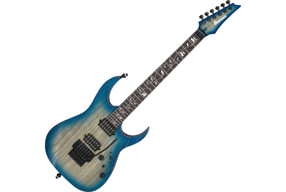 Ibanez RG8620AH-GFB j.custom Ghost Fleet Blue Burst image 1