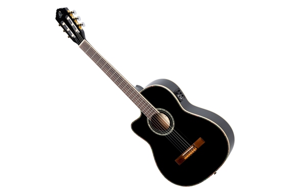 Ortega RCE145LBK Family Series Pro Akustikgitarre  - 1A Showroom Modell (Zustand: wie neu, in OVP) image 1