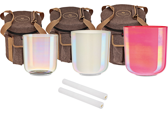 Meinl Sonic Energy ECSBSETEBG Essence Kristallklangschalen Set image 1