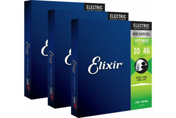 Elixir 19052 Electric Optiweb Light 3er Set image 1