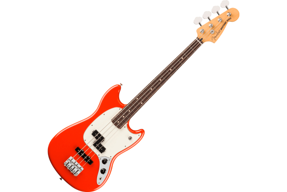 Fender Player II Mustang Bass PJ RW Coral Red  - Retoure (Zustand: sehr gut) image 1