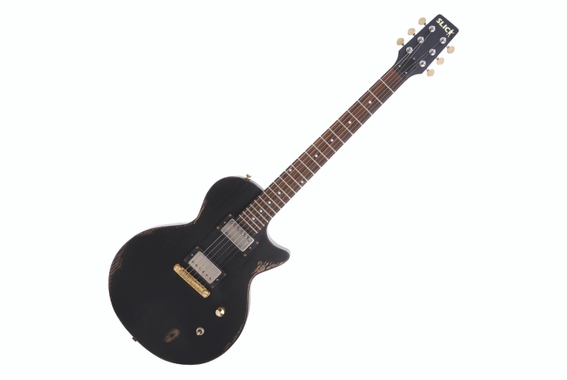 Slick SL52 BK E-Gitarre Black image 1