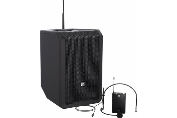 LD Systems ANNY 8 BPH B8 Stage Black image 1