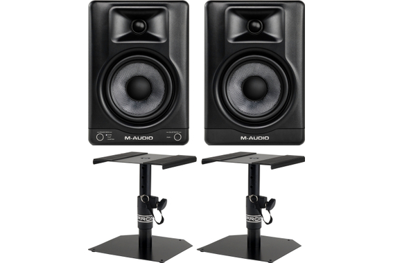 M-Audio BX5BT 5" Set Coppia Monitor Da Studio Con Supporti image 1