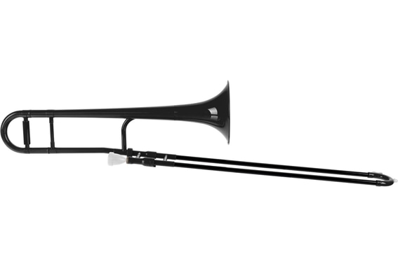 Classic Cantabile MardiBrass kunststof Bb tenor trombone zwart image 1