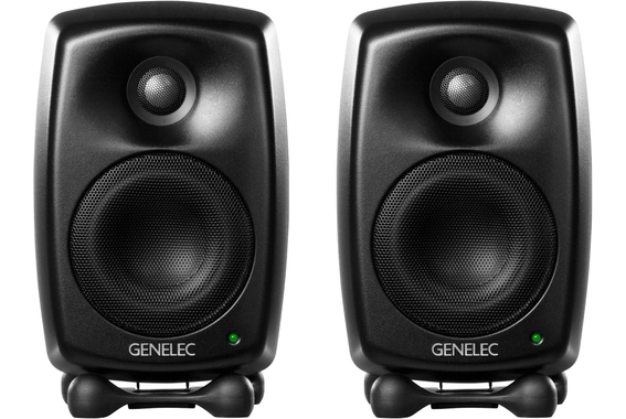 Genelec 8020D Schwarz Paar image 1