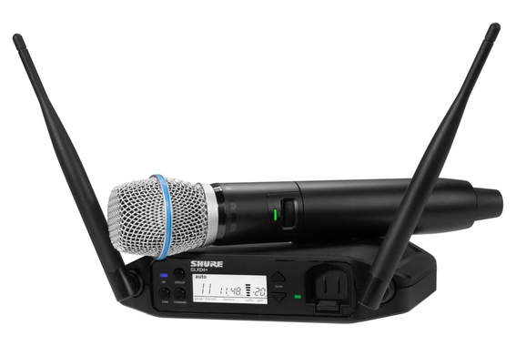Shure GLXD24+/B87A Z4 Funksystem  - Retoure (Zustand: sehr gut) image 1