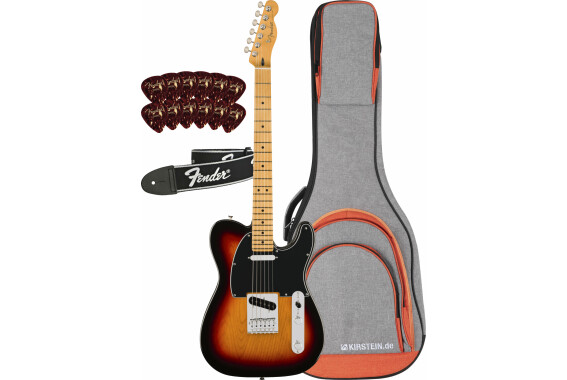 Fender Player II Telecaster MN 3-Color Sunburst Set image 1