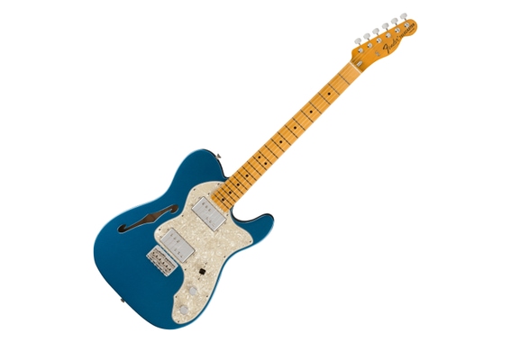 Fender American Vintage II 1972 Telecaster Thinline Lake Placid Blue image 1
