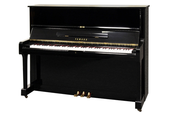 Yamaha U1 Klavier schwarz poliert - Generalüberholt image 1