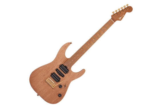 Charvel Pro-Mod DK24 HSH 2PT CM Mahogany Natural  - 1A Showroom Modell (Zustand: wie neu, in OVP) image 1