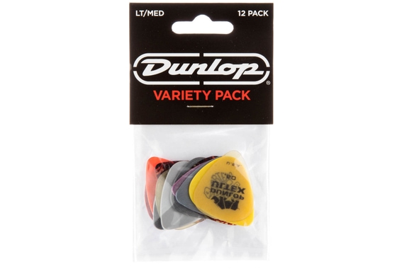 Dunlop PVP 101 Variety Picks LT/MED 12er Pack image 1