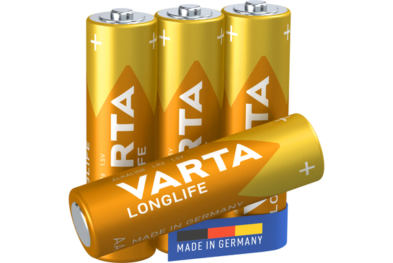 Varta Longlife AA Mignon Batterij 4-pack image 1