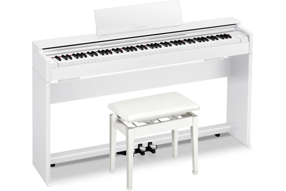 Casio AP-S200 WE Pianoforte Digitale Bianco BC-30 Set image 1