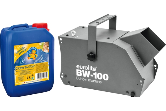 Eurolite BW-100 Seifenblasenmaschine Set inkl. Fluid image 1