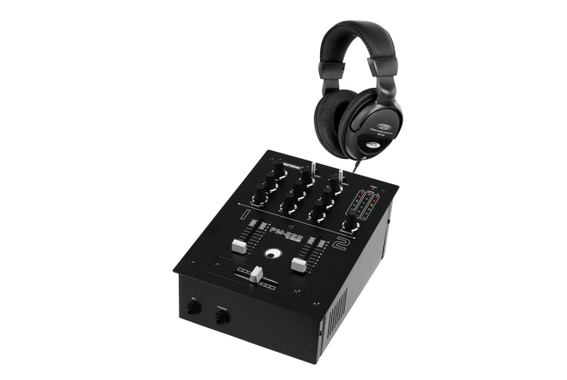 Omnitronic PM-222 2-Kanal-DJ-Mixer Set image 1