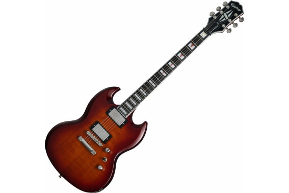 Epiphone SG Prophecy Aged Jet Bengal Tiger Burst image 1