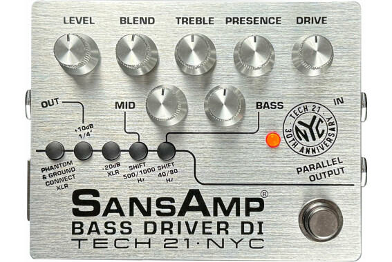 Tech 21 SansAmp Bass Driver DI 30th Anniversary Edition image 1