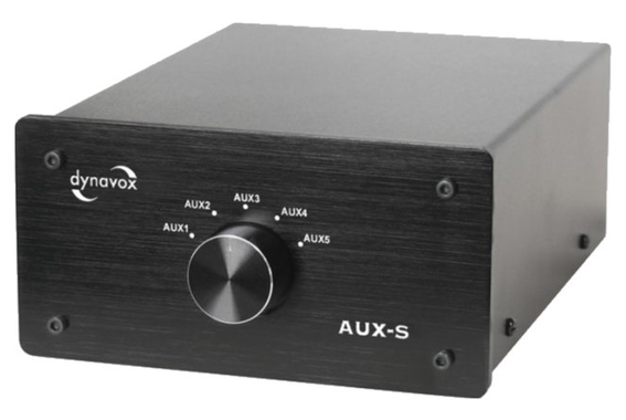 Dynavox AUX-S Eingangsumschalter schwarz  - Retoure (Zustand: sehr gut) image 1