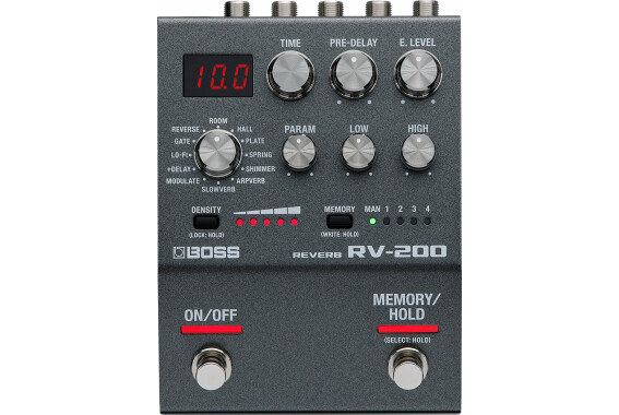 Boss RV-200 Reverb Pedal  - 1A Showroom Modell (Zustand: wie neu, in OVP) image 1