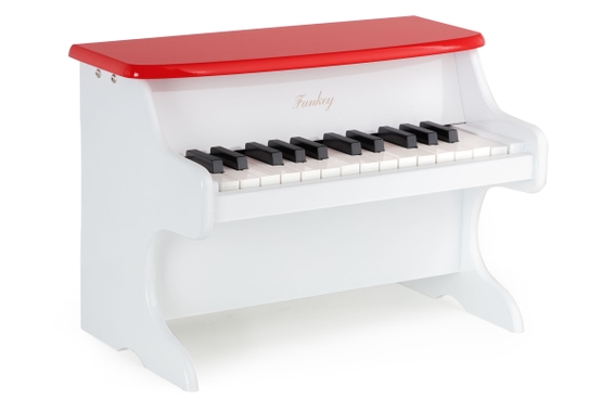 FunKey MP-25 Mini Spielzeug Kinderpiano Weiß  - Retoure (Zustand: sehr gut) image 1