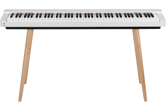 Classic Cantabile SP-316 Stage Piano Set Supporto Bianco image 1