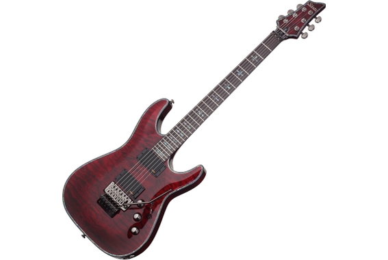 Schecter Hellraiser C-1 FR Black Cherry E-Gitarre image 1