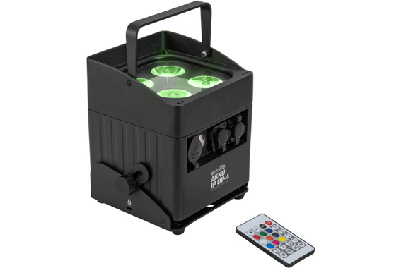Eurolite Batterie IP UP-4 QCL Spot QuickDMX MK2 image 1