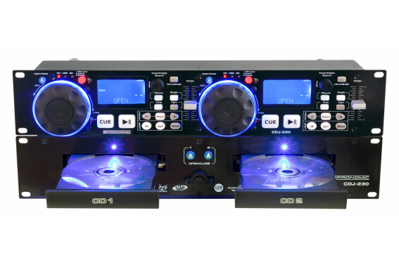 Pronomic CDJ-230 Doppel DJ CD Player mit USB & SD  - Retoure (Zustand: akzeptabel) image 1