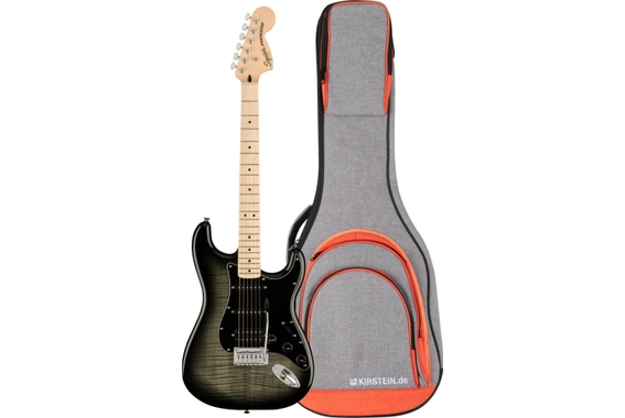 Squier Affinity Stratocaster Black Burst Gigbag Set image 1