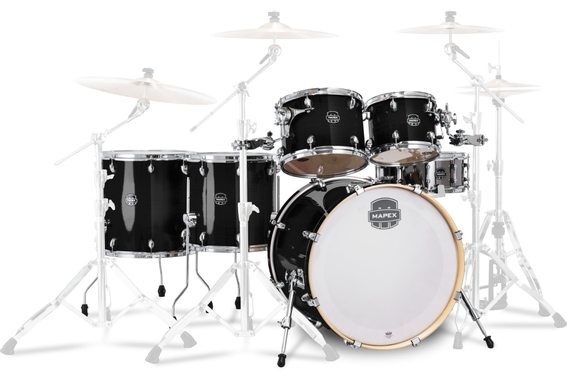 Mapex Armory Stage+ Shell Set Piano Black image 1