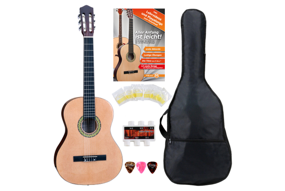 Classic Cantabile AS-861 Konzertgitarre 4/4 Starter-Set  - Retoure (Zustand: sehr gut) image 1
