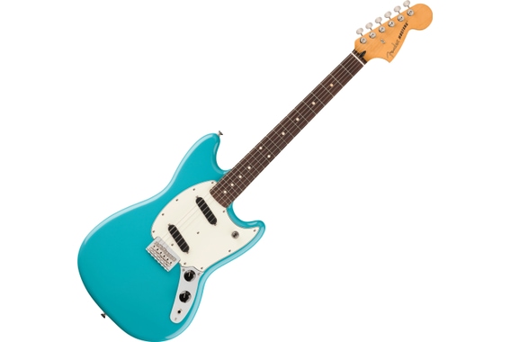 Fender Player II Mustang Aquatone Blue image 1